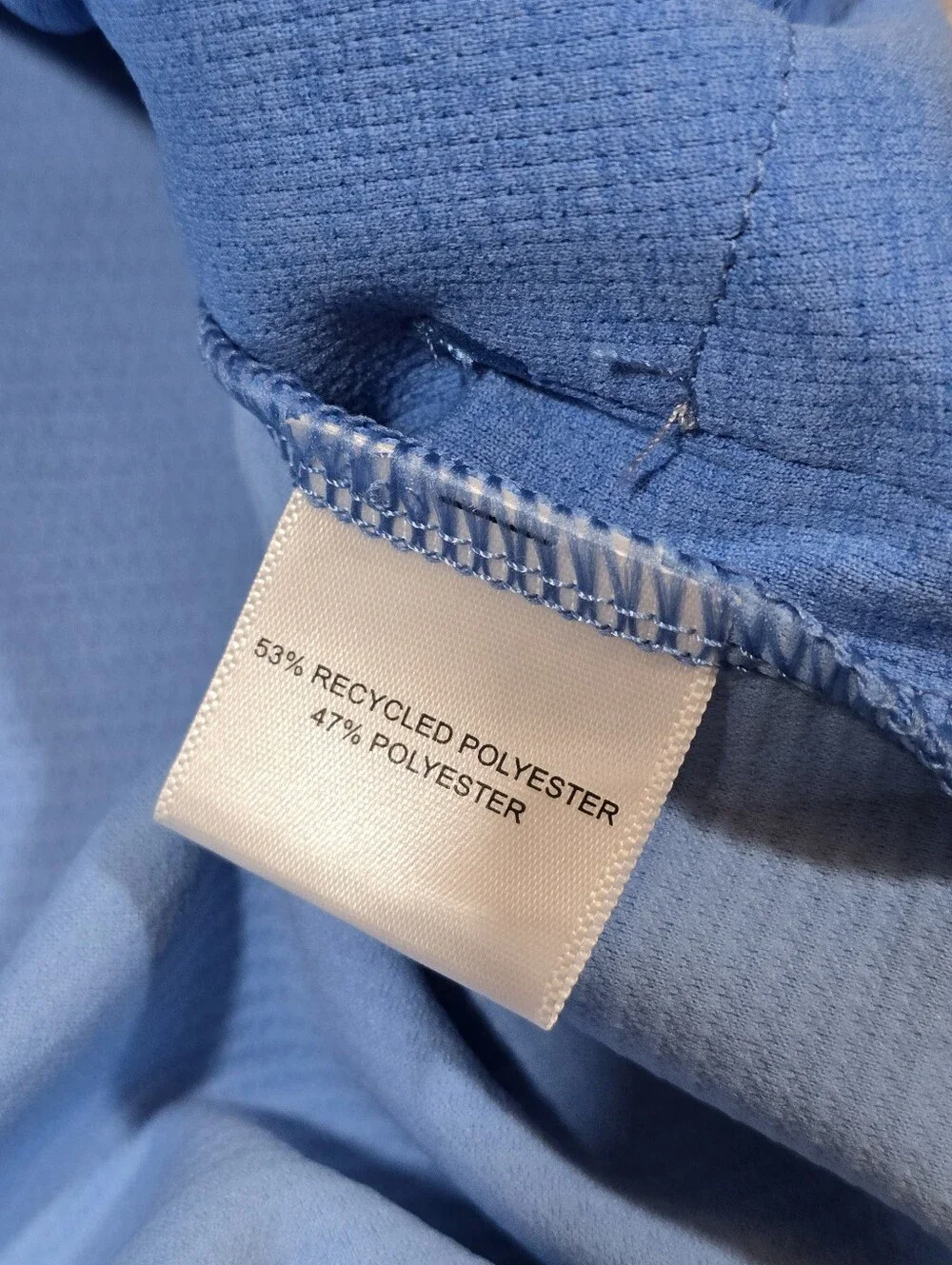 Peter Millar Vista Hybrid Full Zip Jacket Mens XL Blue Performance Golf